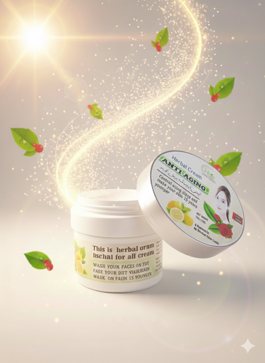 ANTI AGING HERBAL CREAM 